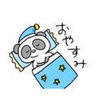 ゆるいウサギ、ネコ、パンダ（個別スタンプ：4）