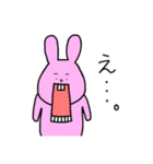 ゆるいウサギ、ネコ、パンダ（個別スタンプ：22）