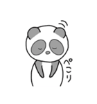 ゆるいウサギ、ネコ、パンダ（個別スタンプ：28）