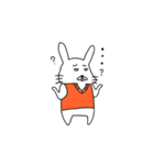 へんてこうさぎの日常（個別スタンプ：3）