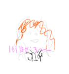線分キャラ達の会話（個別スタンプ：6）