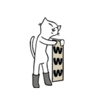 長靴をはいた猫。（個別スタンプ：35）
