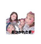 可愛い4人組と、人くん。（個別スタンプ：2）