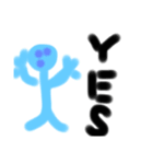 カラフル宇宙人スタンプ（個別スタンプ：4）