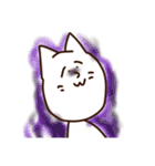 小学生でも描ける猫【しろちゃん】Part1（個別スタンプ：37）