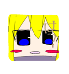 金色髪の女の子スタンプ（個別スタンプ：14）