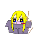 金色髪の女の子スタンプ（個別スタンプ：23）