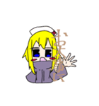 金色髪の女の子スタンプ（個別スタンプ：35）