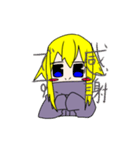 金色髪の女の子スタンプ（個別スタンプ：39）