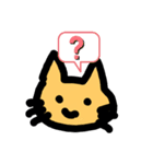 ねこ、つぶやきます（個別スタンプ：5）