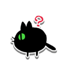 ブラックキャットスタンプ！！（個別スタンプ：3）