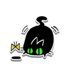 ブラックキャットスタンプ！！（個別スタンプ：6）
