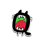 ブラックキャットスタンプ！！（個別スタンプ：7）