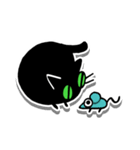 ブラックキャットスタンプ！！（個別スタンプ：8）