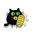 ブラックキャットスタンプ！！（個別スタンプ：11）