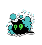 ブラックキャットスタンプ！！（個別スタンプ：16）