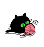 ブラックキャットスタンプ！！（個別スタンプ：18）