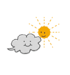 くものお天気スタンプ（個別スタンプ：7）