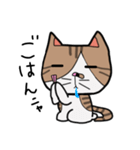 ねこの日常物語 〜挨拶編〜（個別スタンプ：21）