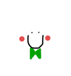よく使う顔文字スタンプ1（個別スタンプ：3）
