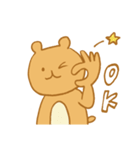 陽気なクマ（個別スタンプ：1）