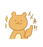 陽気なクマ（個別スタンプ：6）