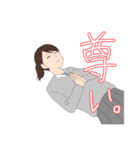 高校の思い出①（個別スタンプ：16）
