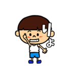となりのぼっちゃん（個別スタンプ：9）