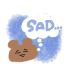 くまとうさぎのえいごすたんぷ（個別スタンプ：6）