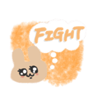 くまとうさぎのえいごすたんぷ（個別スタンプ：10）