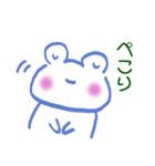 かえるのかいくん。（個別スタンプ：3）