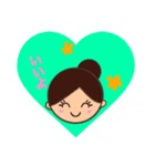 とある女子2（個別スタンプ：3）