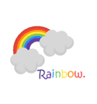 今日の天気:英語（個別スタンプ：9）