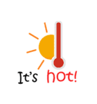 今日の天気:英語（個別スタンプ：13）