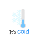 今日の天気:英語（個別スタンプ：15）