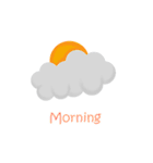 今日の天気:英語（個別スタンプ：17）