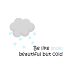 今日の天気:英語（個別スタンプ：22）