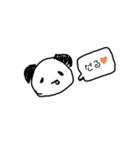 すなおに生きるんだぱんだ（個別スタンプ：1）