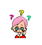 ピンクの頭の桜ちゃん（個別スタンプ：12）
