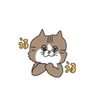 なかよしなネコとトリ（個別スタンプ：5）