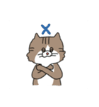 なかよしなネコとトリ（個別スタンプ：11）