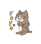 なかよしなネコとトリ（個別スタンプ：19）