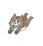 なかよしなネコとトリ（個別スタンプ：33）