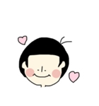 ピンクのほっぺちゃん（個別スタンプ：1）