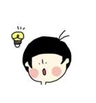 ピンクのほっぺちゃん（個別スタンプ：7）