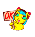 さわピンの楽しい日常♪(1)（個別スタンプ：4）