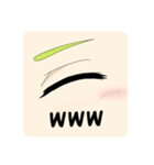 左目の感情（個別スタンプ：1）