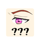 左目の感情（個別スタンプ：21）