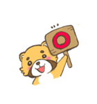 レッサーパンダ鼻子（個別スタンプ：4）