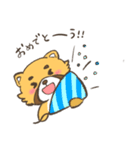 レッサーパンダ鼻子（個別スタンプ：8）